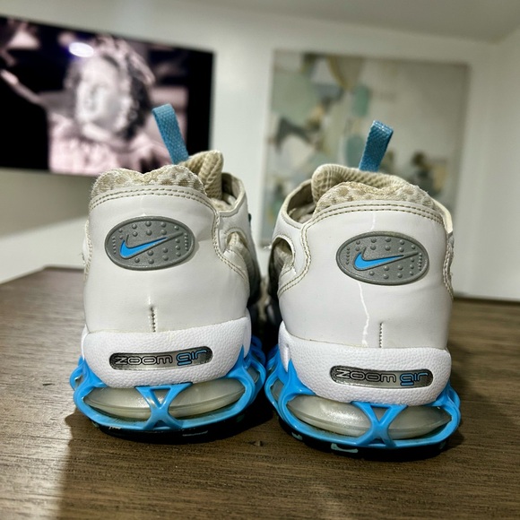 Nike Wmns Air Zoom Spiridon Cage 2 White University Blue - Picture 5 of 11